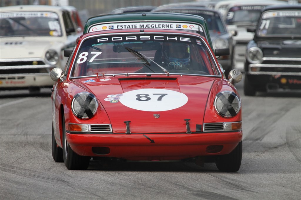 Jeg bliver aldrig træt af den skønne Porsche 911.
(Foto: Motorsporten.dk)